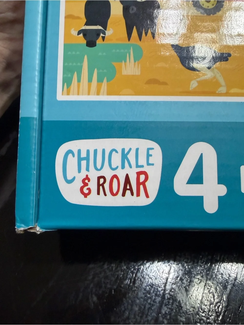 Chuckle & Roar 4-Pack Kid Puzzles Ocean Space World Map Safari 48 72 & 100 piece